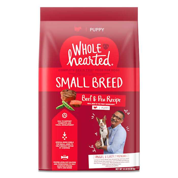 WholeHearted Grain Free Breed Beef Pea Recipe Dry Puppy Food - Pet Supplies online store