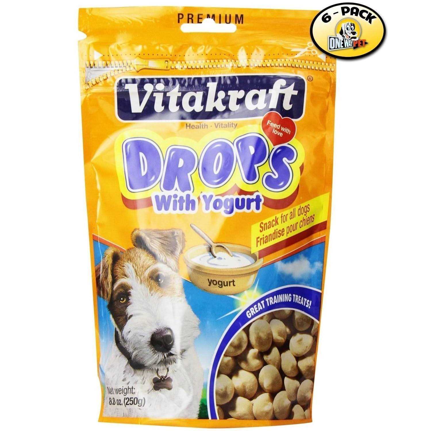 Vitakraft Drops with Yogurt Dog Treats - Pet Supplies online store