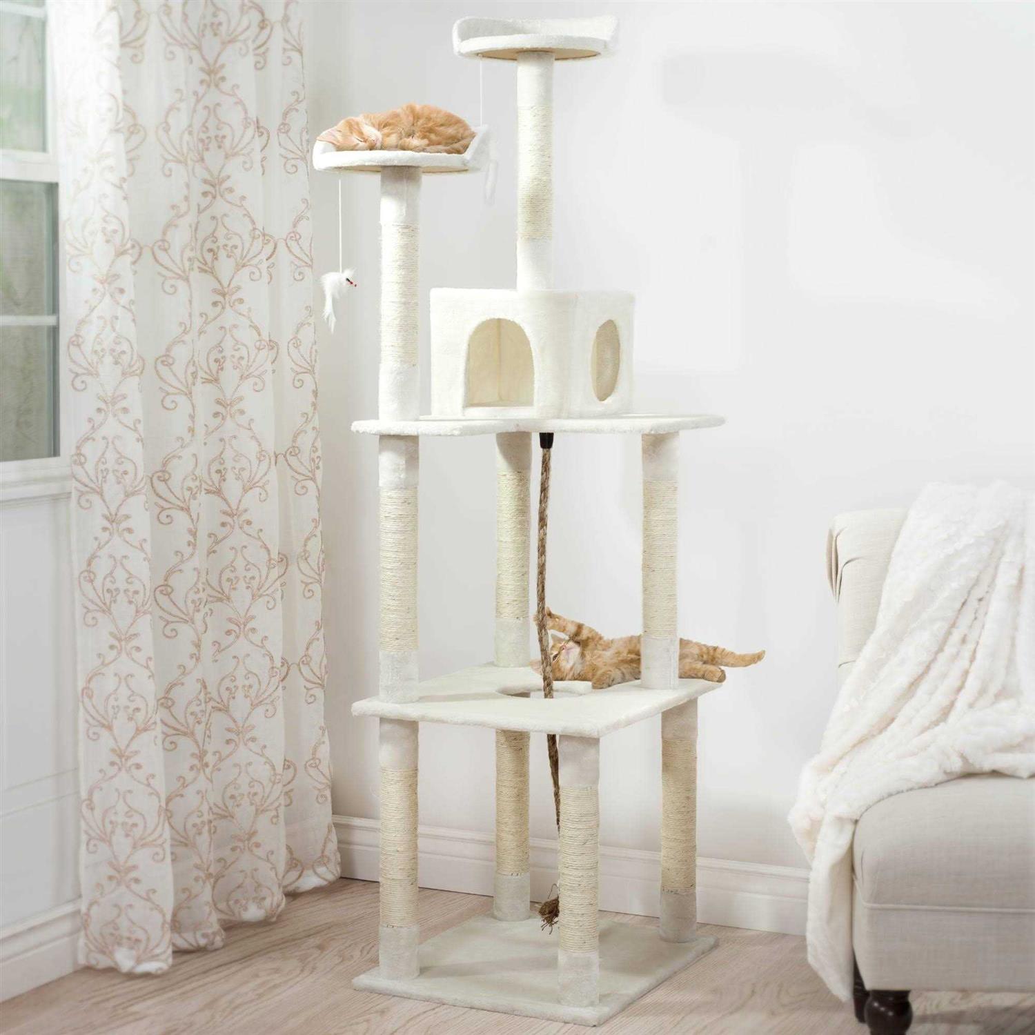 PETMAKER Sleep and Play Cat Tree - Pet Supplies online store