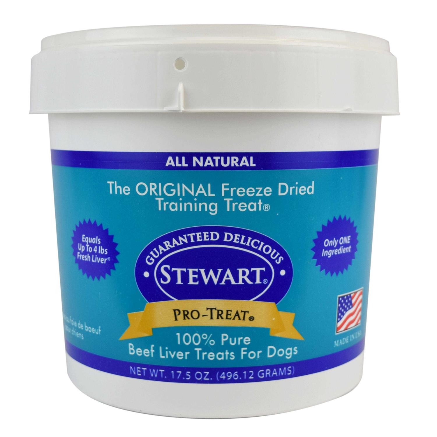 Stewart Beef Liver Pro-Treat Freeze Dried Dog Treats - Pet Supplies online store
