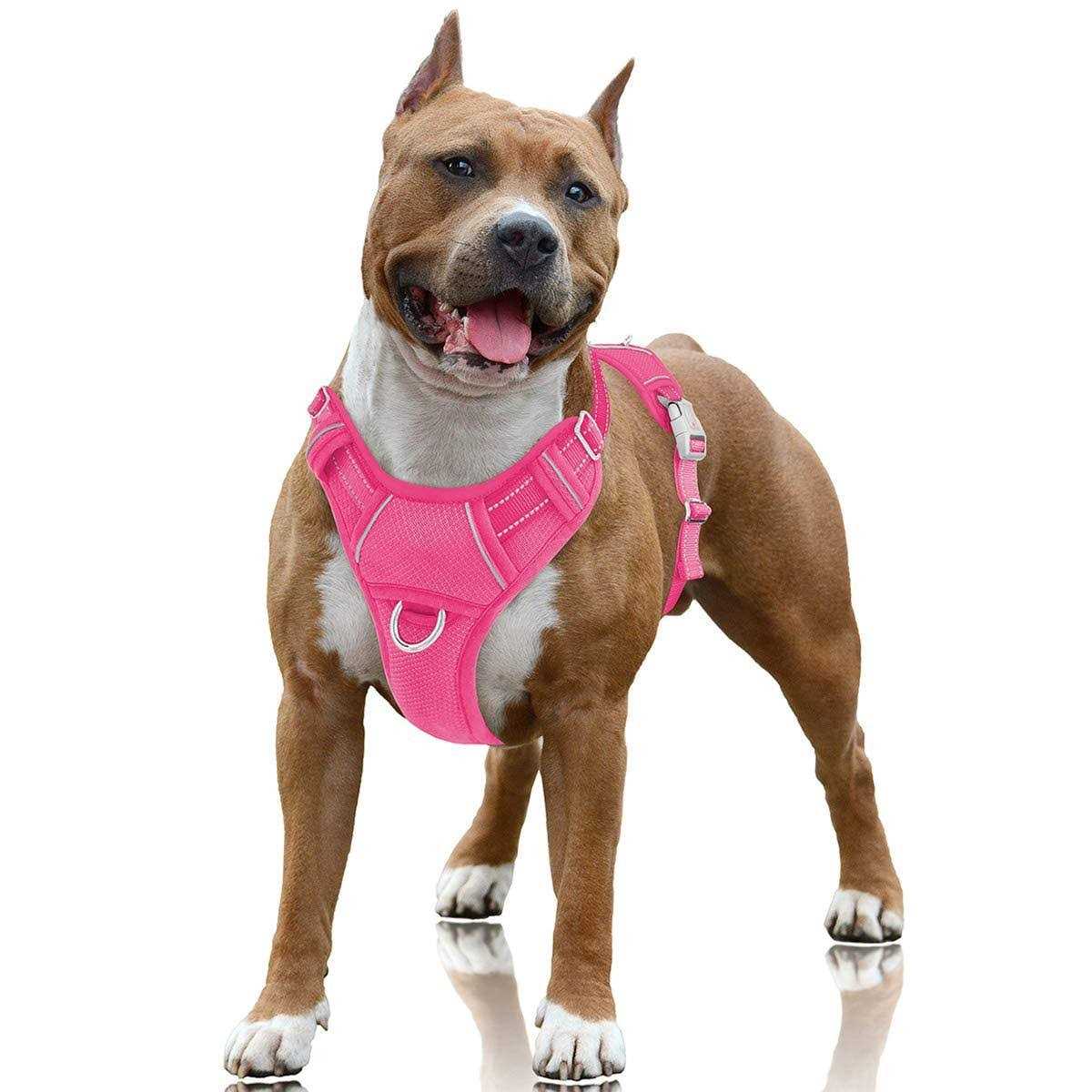 Barkbay No Pull Dog Harness Front Clip Heavy Duty Reflective Easy Control Handle for Large Dog Walking - Pet Supplies online store