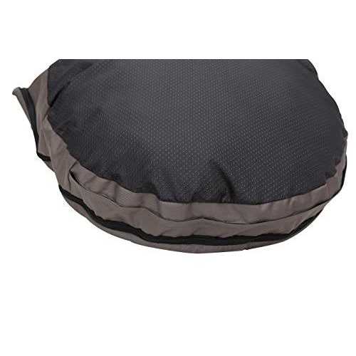 Long Rich Durable Oxford to Sherpa Pet Cave and Round Pet Bed, 25, with Removable Top and Insert - Pet Supplies online store