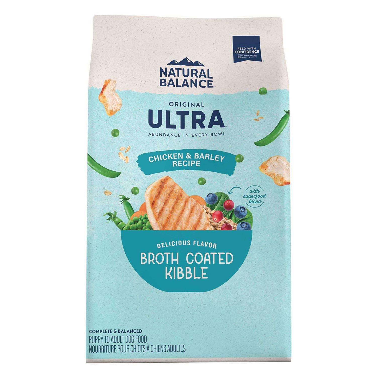 Natural Balance Original Ultra Chicken & Barley Dry Dog Food - Pet Supplies online store