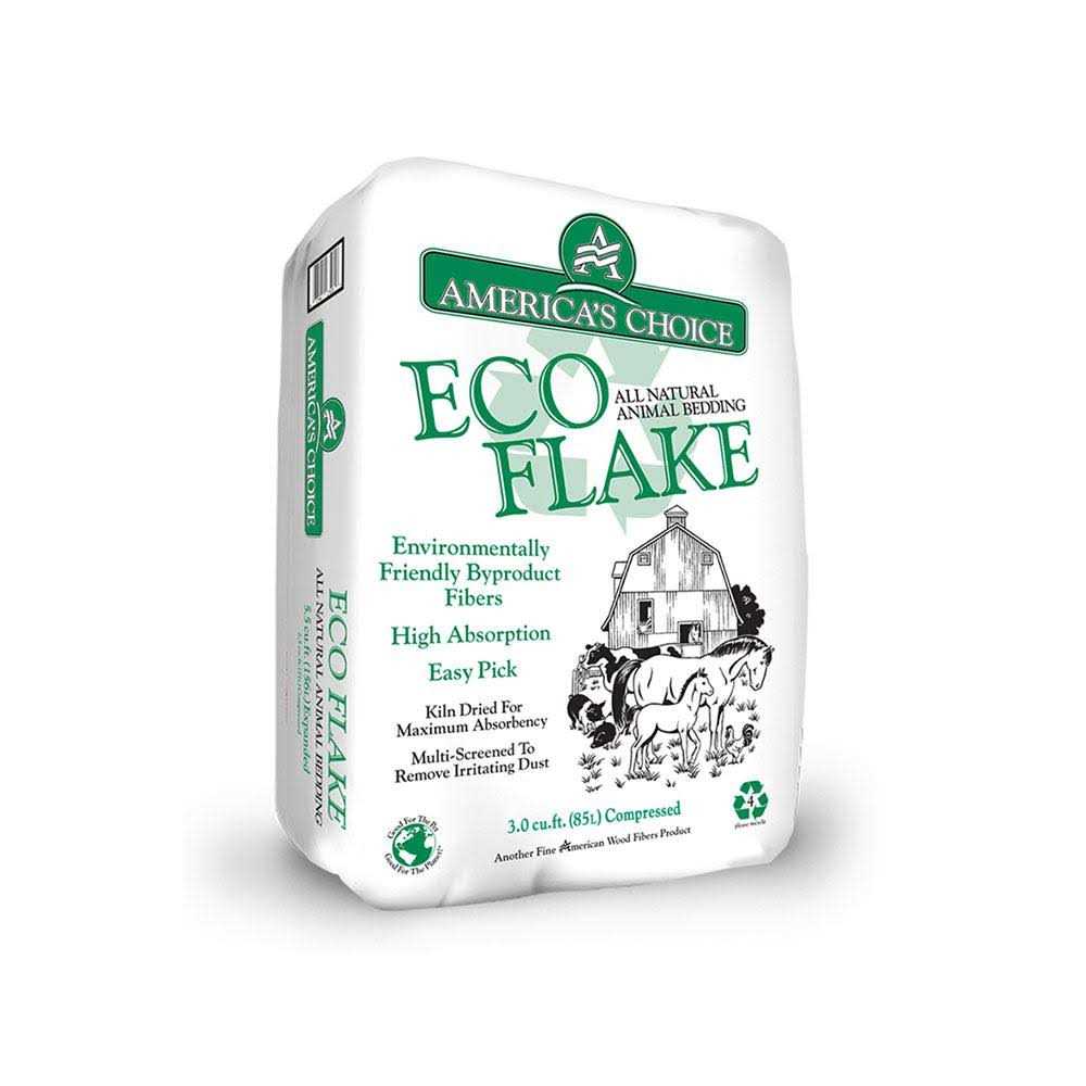 America's Choice Eco Flake 7.5 Cu ft Wood Animal Bedding - Pet Supplies online store