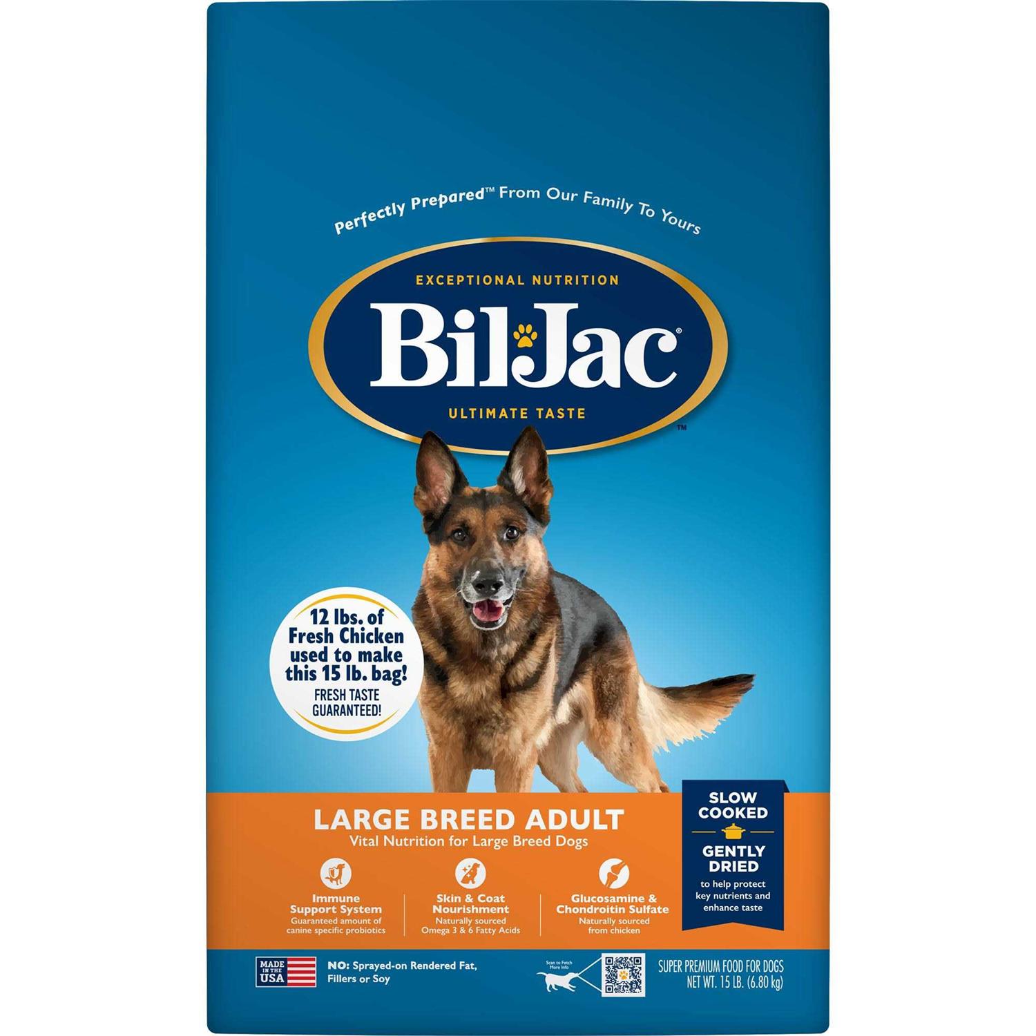 Bil-Jac Large Breed Adult Dry Dog Food - Pet Supplies online store