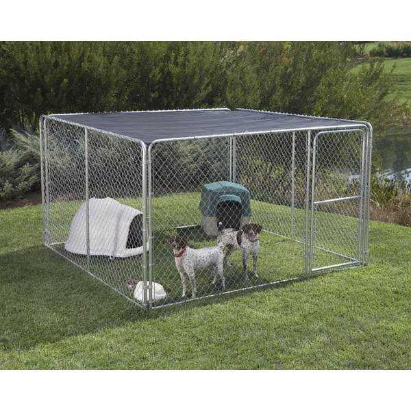 Stephens Pipe & Steel Sunblock Kennel Top Cover DKTB11010 - Pet Supplies online store