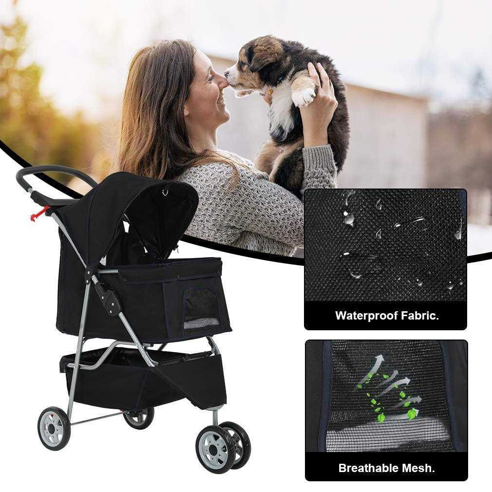 BestPet 3 Wheel Pet Stroller - Pet Supplies online store