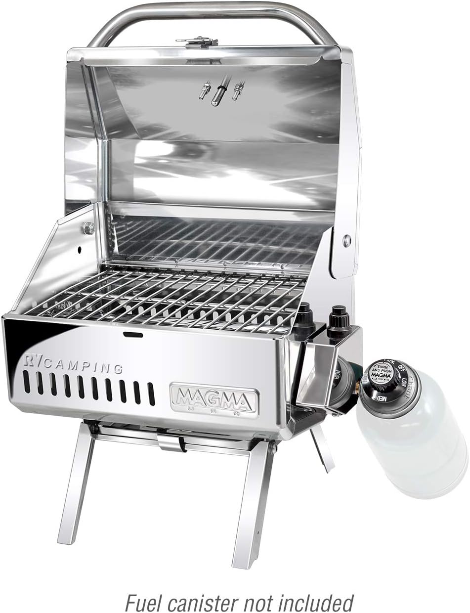 MAGMA C10-601T Mesquite, Traveler Series Gas Grill, One Size, Stainless Steel
