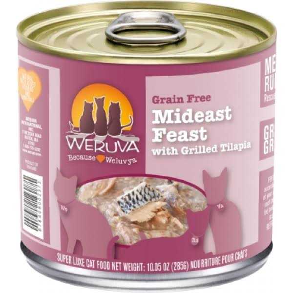 Weruva Grilled Tilapia Mideast Feast Cat Food - Pet Supplies online store