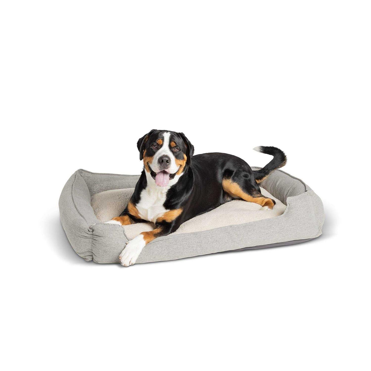 Top Paw Chambray Cuddler Dog Bed - Pet Supplies online store