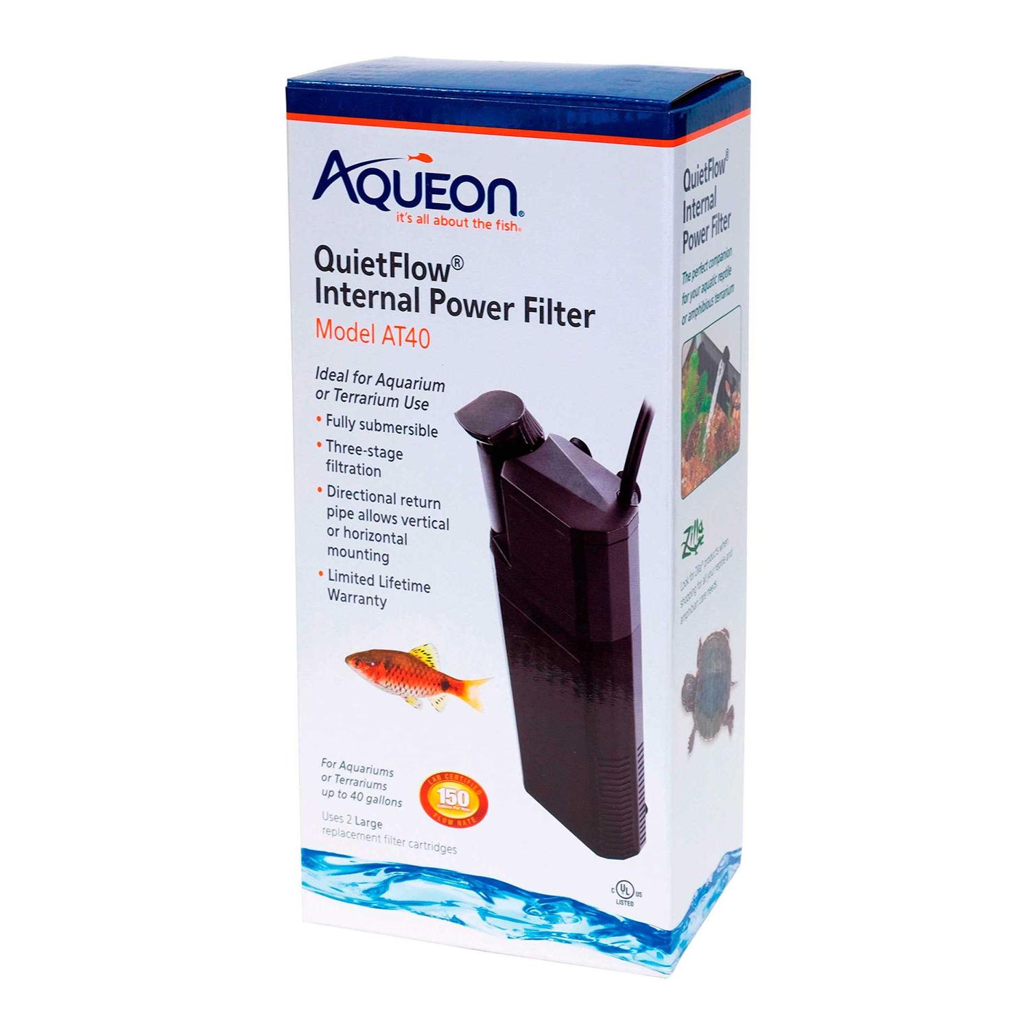 Aqueon QuietFlow Internal Power Filter - Pet Supplies online store