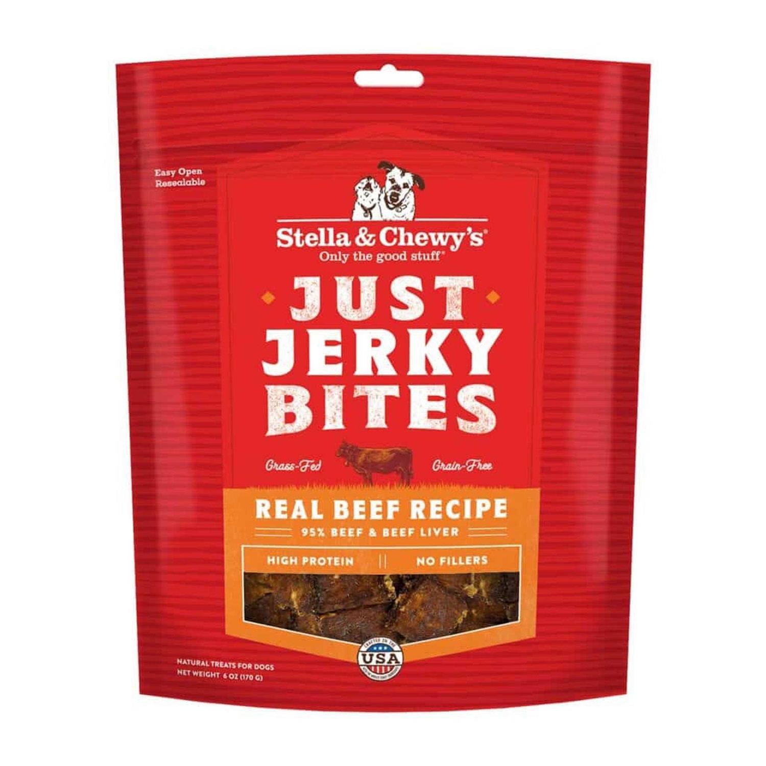 Stella & Chewy's Just Jerky Bites Dog Treats - Pet Supplies online store