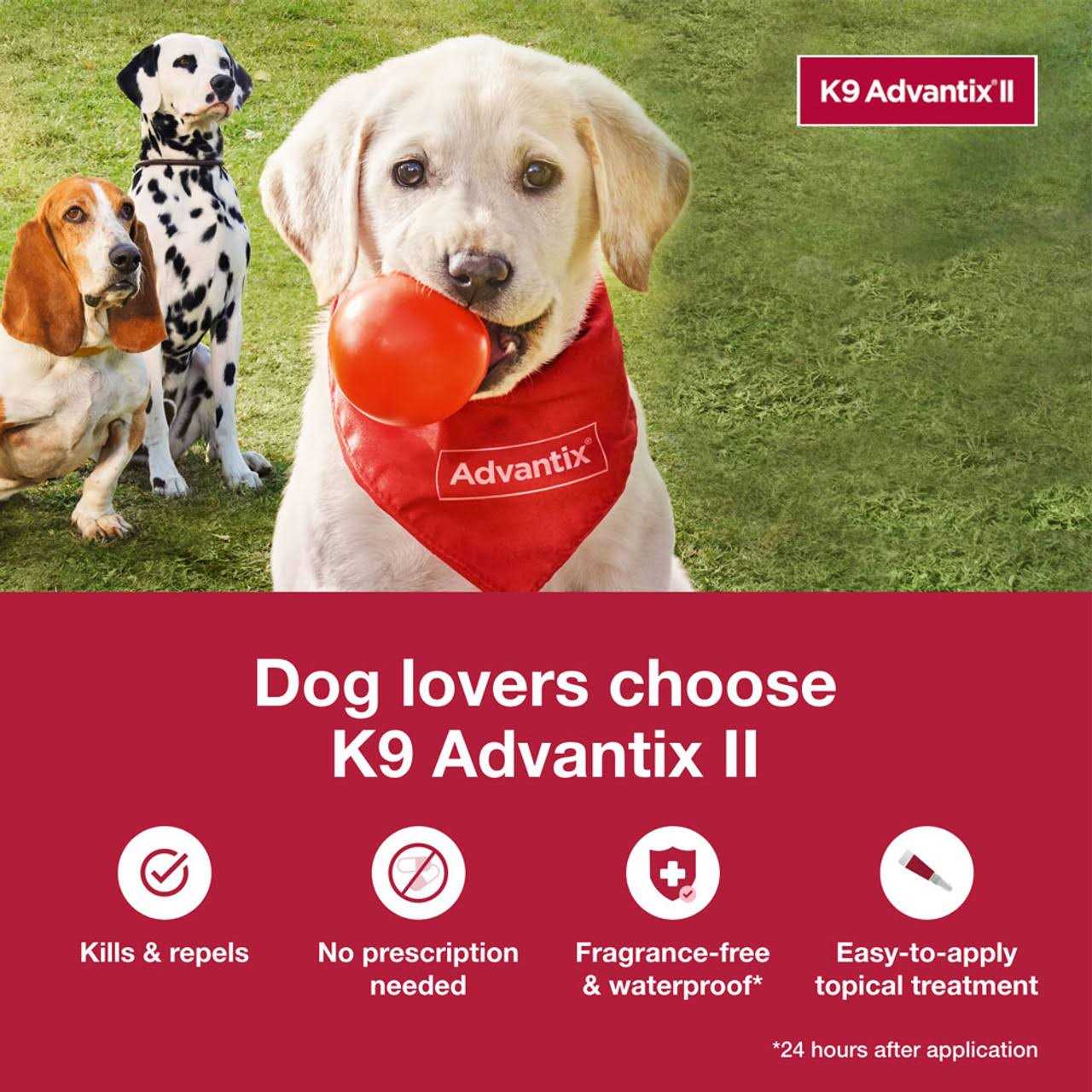 Bayer K9 Advantix II for Extra Large Dogs - Pet Supplies online store