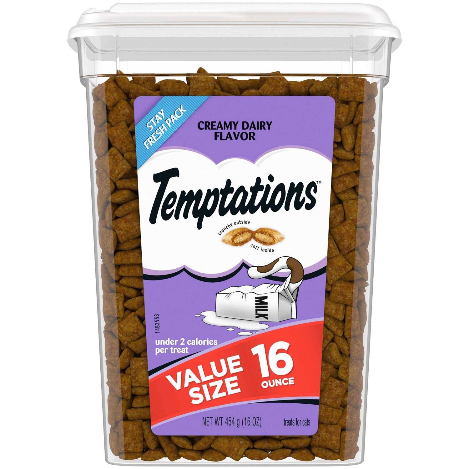 Temptations Crunchy Cat Treats Flavor - Pet Supplies online store