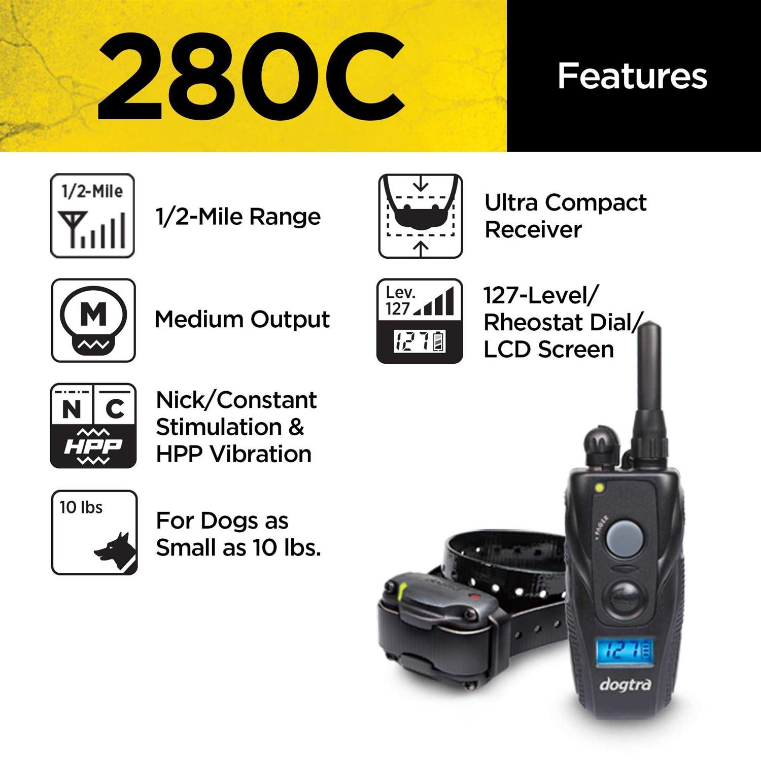 Dogtra 280C Dog Remote Training Collar - Pet Supplies online store