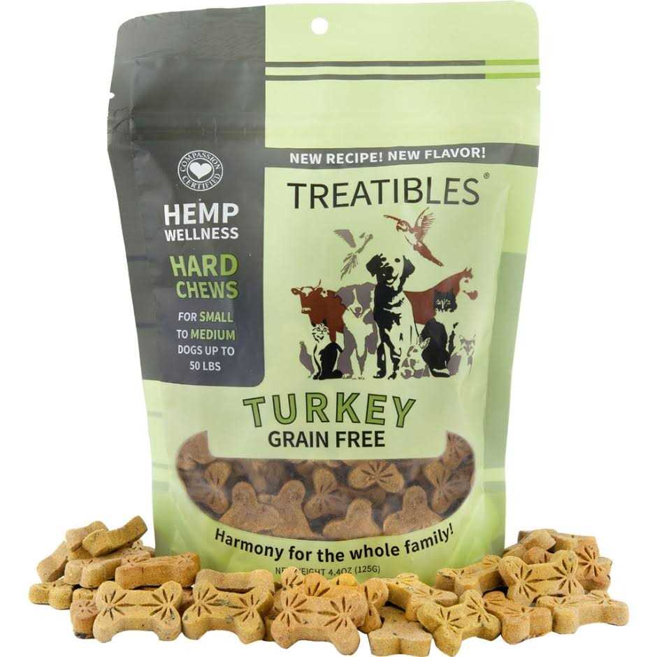 Treatibles Grain Free Blueberry Chews 1mg Small - Pet Supplies online store