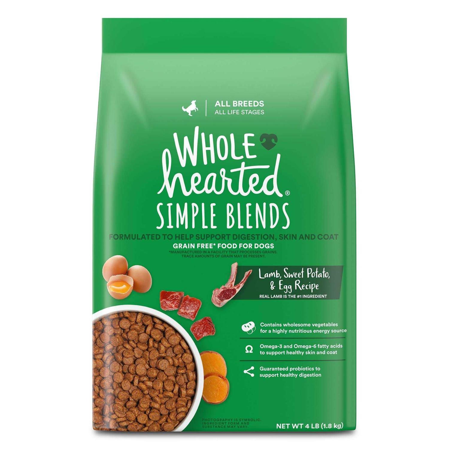 WholeHearted Lamb Sweet Potato & Egg Recipe Dry Dog Food - Pet Supplies online store