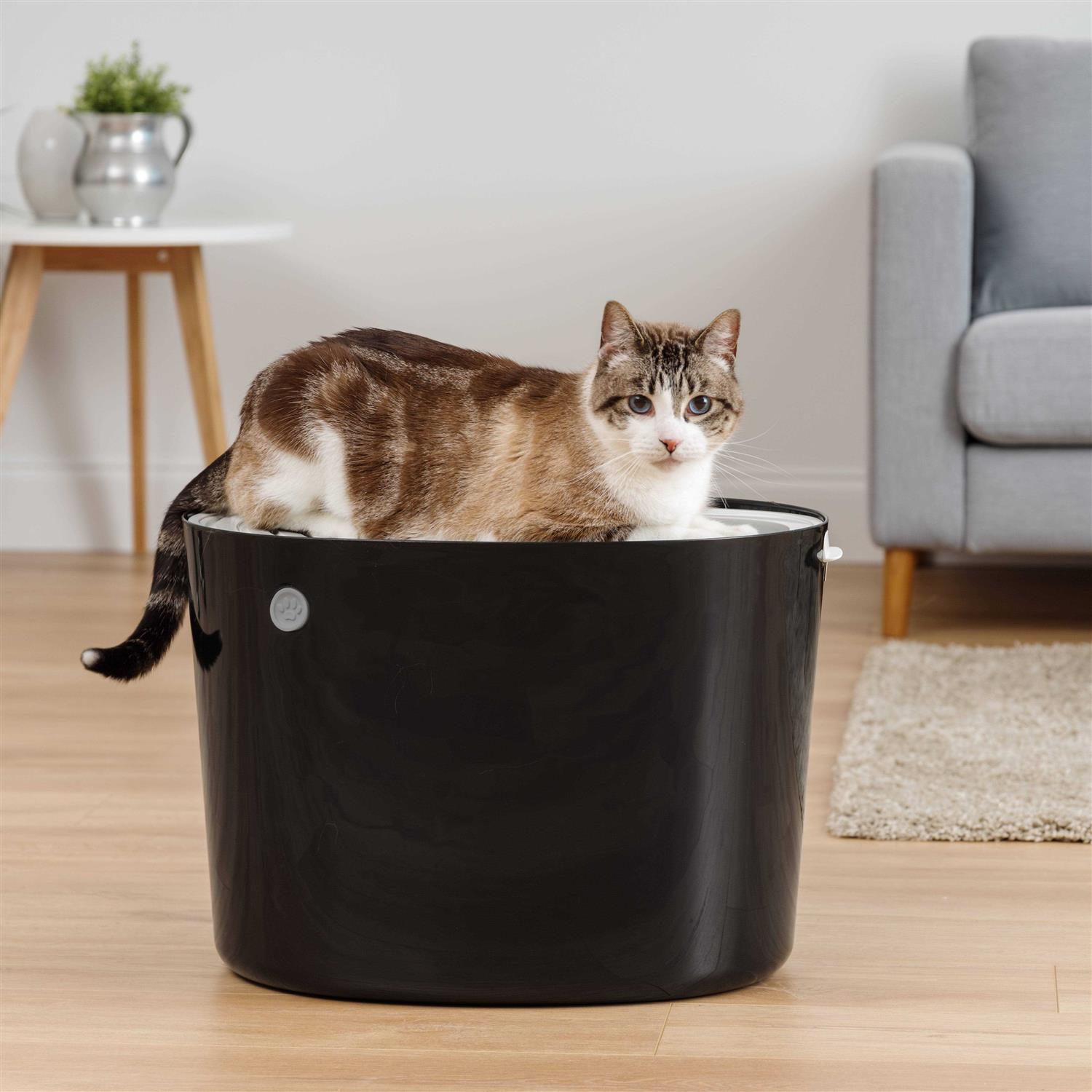 IRIS USA Top Entry Cat Litter Box with Scoop - Pet Supplies online store