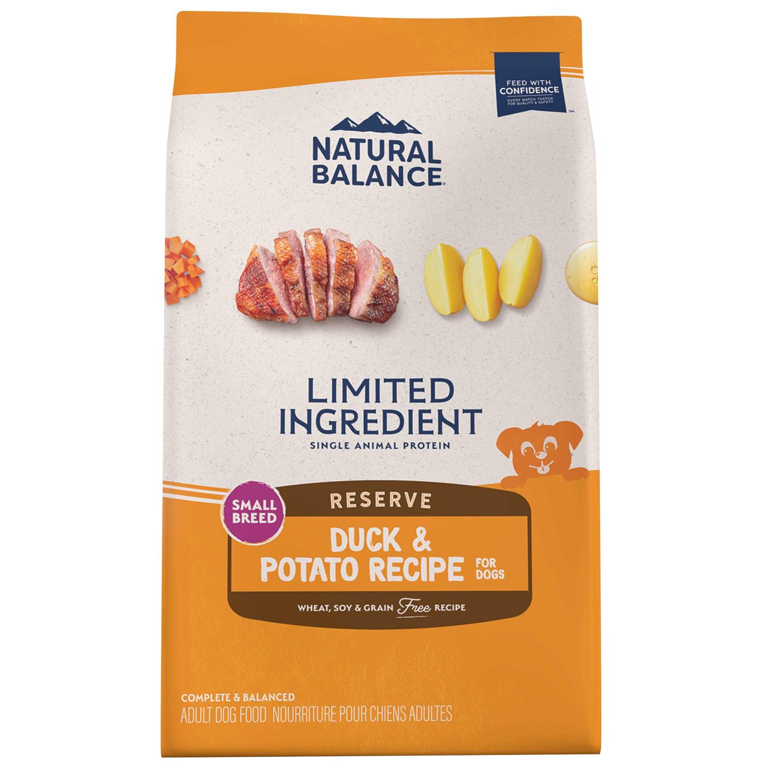 Natural Balance Limited Ingredient Diets Small Breed Duck & Potato Dog Food - Pet Supplies online store