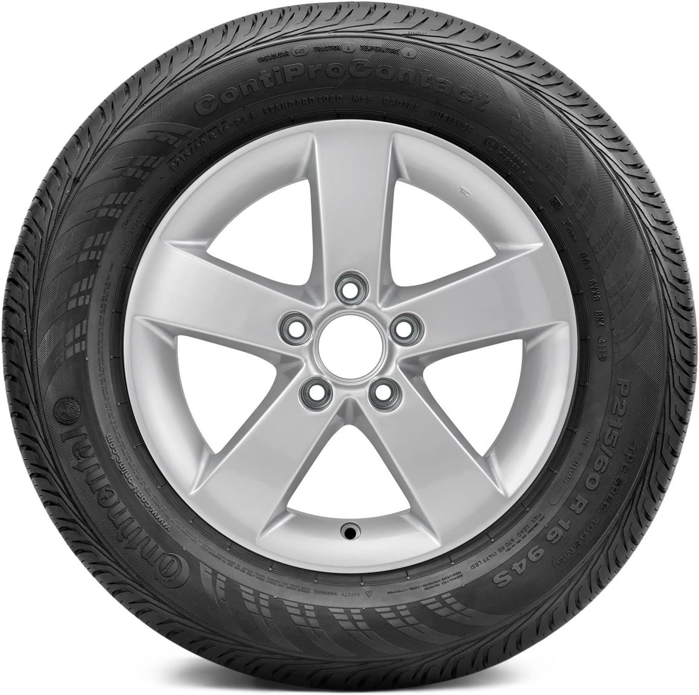 Continental CONTIPROCONTACT 255X45R19 Tire - All Season, Fuel Efficient,EV