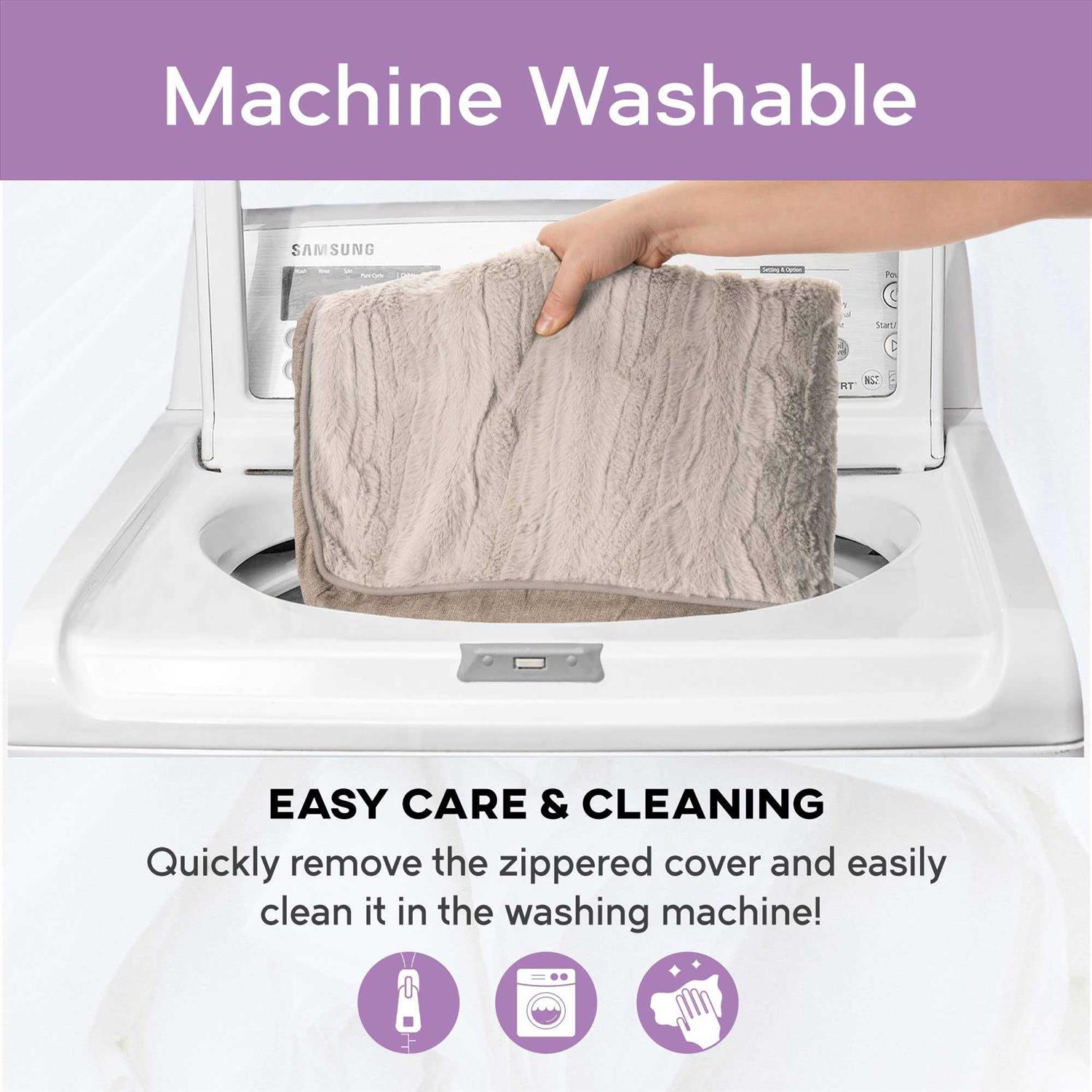 Pooch Planet Large Memory Foam Mix Dog Bed Plush Mattress w/Removable Washable Cover - Pet Supplies online store