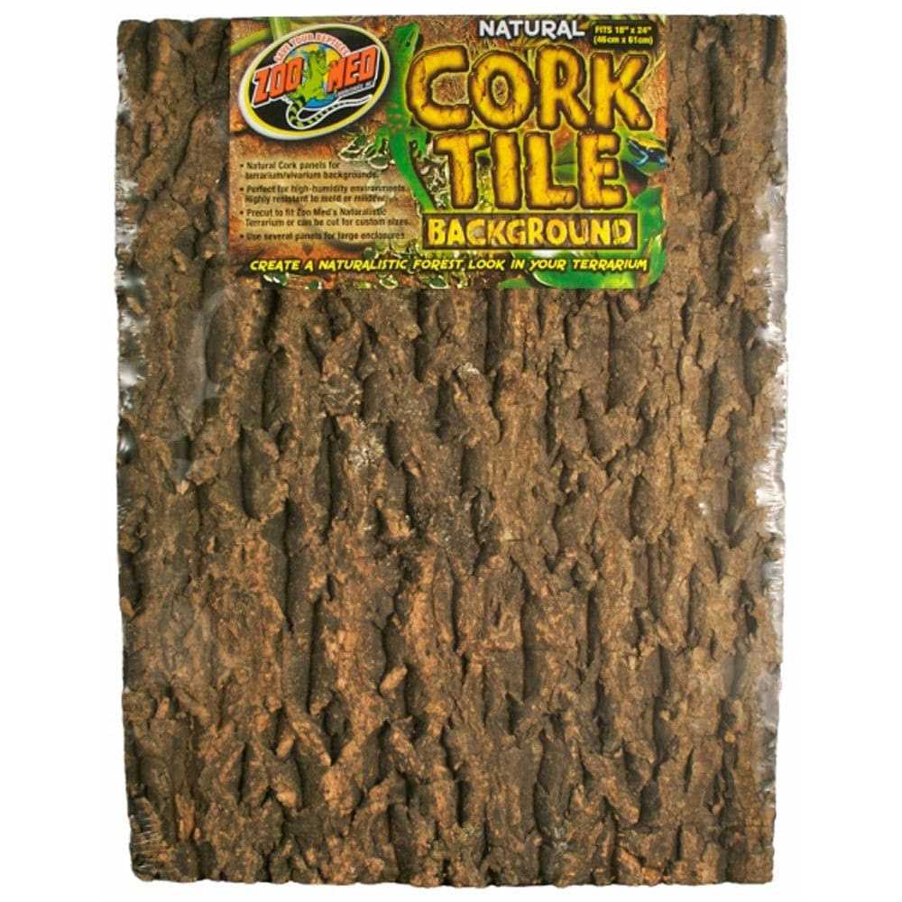 Zoo Med Natural Cork Tile Background - Pet Supplies online store