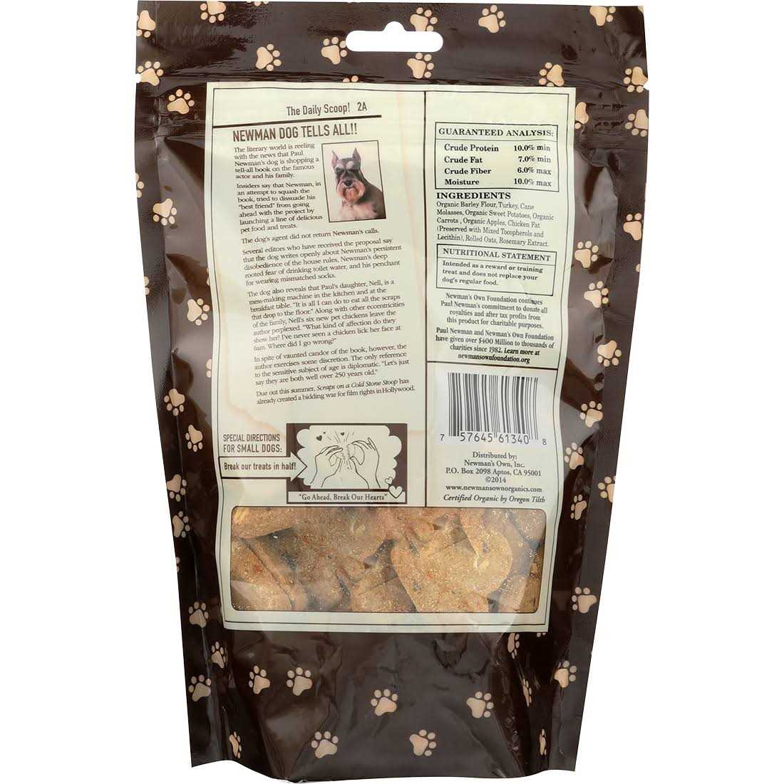 Newman's Own Turkey & Sweet Potato Dog Biscuits - Pet Supplies online store
