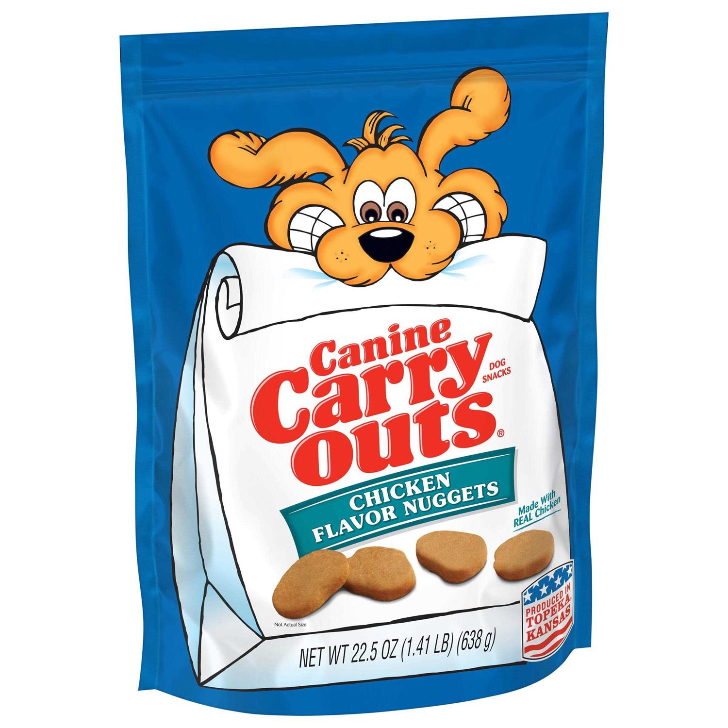 Canine Carry Outs Chicken Flavor Nuggets Dog Snacks - Pet Supplies online store