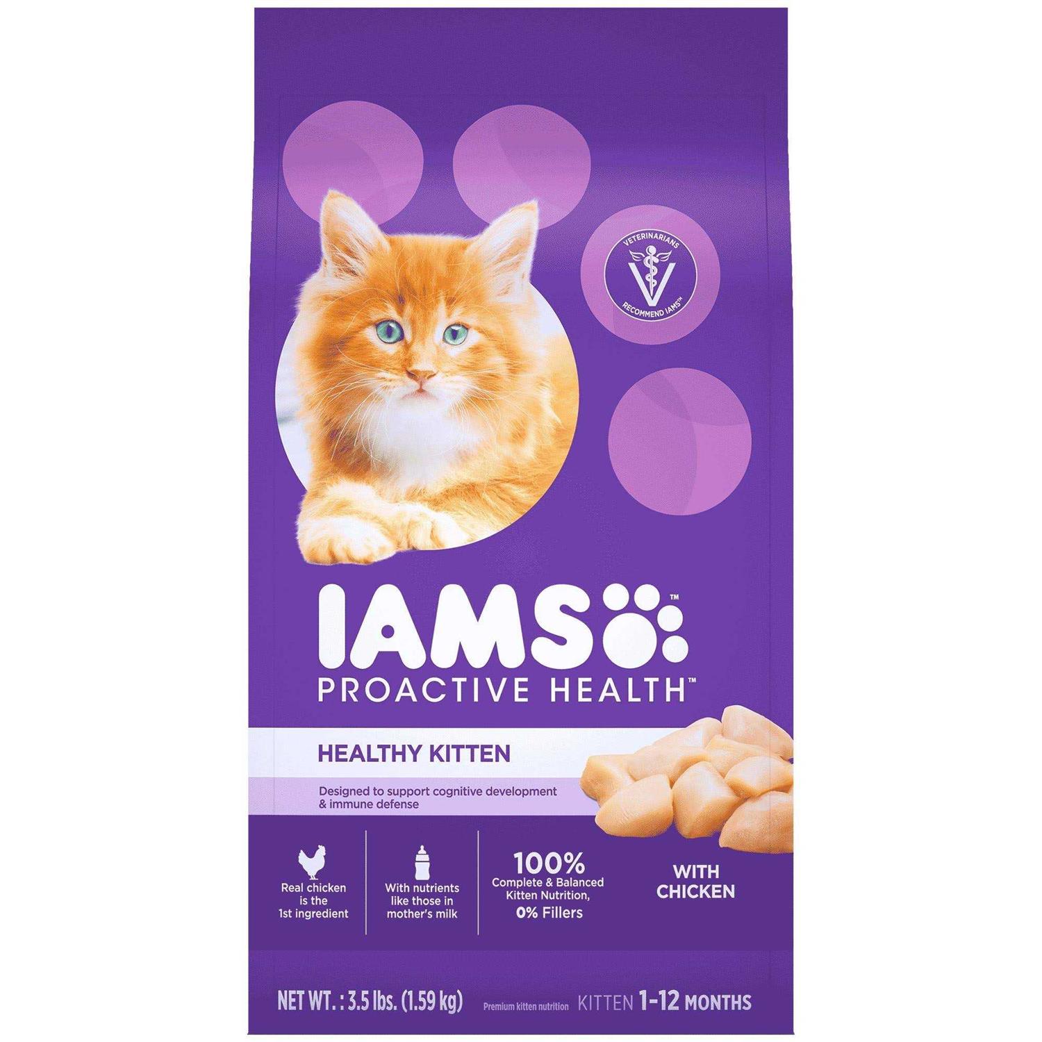 Iams ProActive Health Dry Kitten Food - Pet Supplies online store