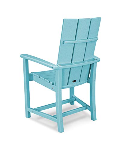 POLYWOOD® Modern Adirondack Dining Chair, Green