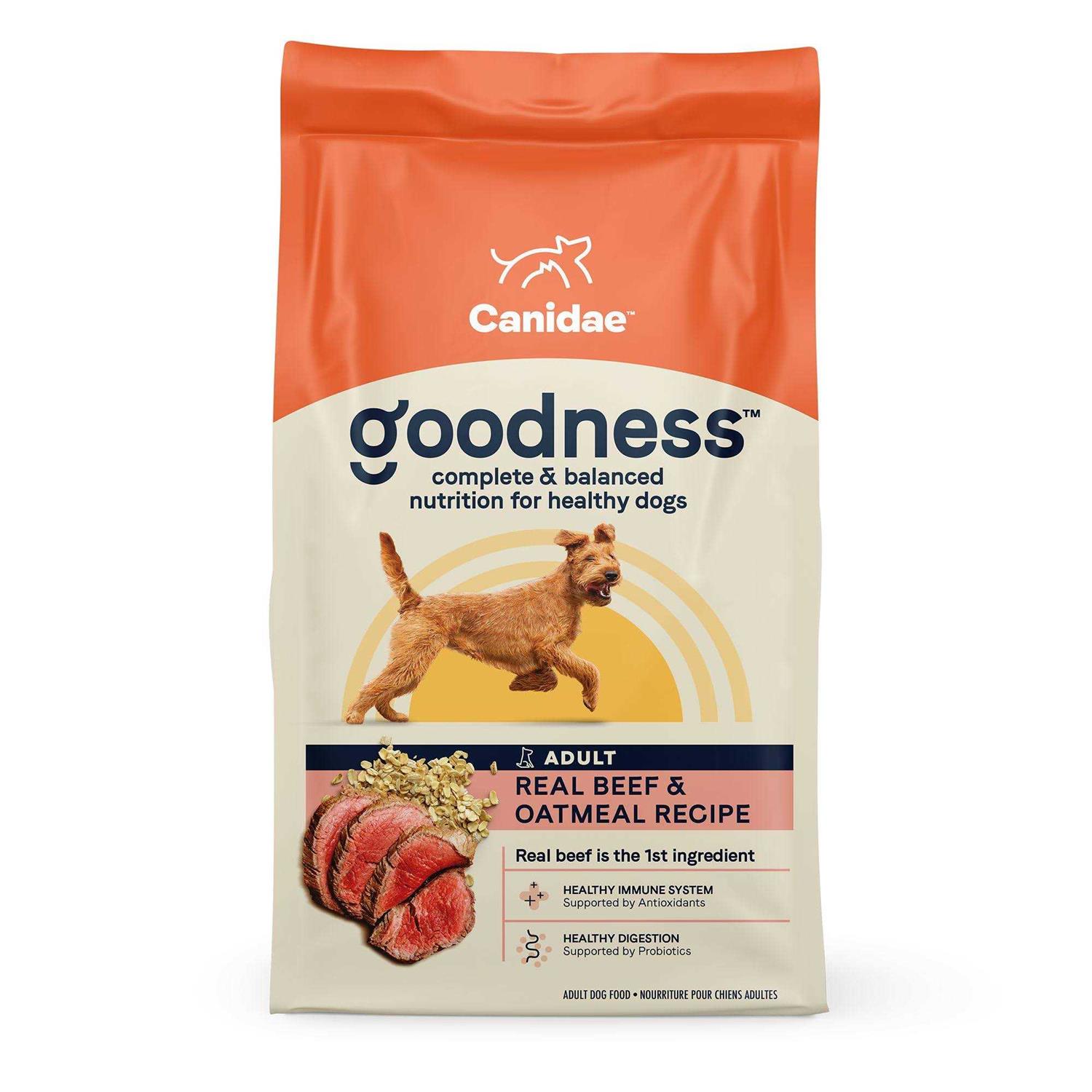 Canidae Goodness Adult Dry Dog Food Beef and Oatmeal - Pet Supplies online store