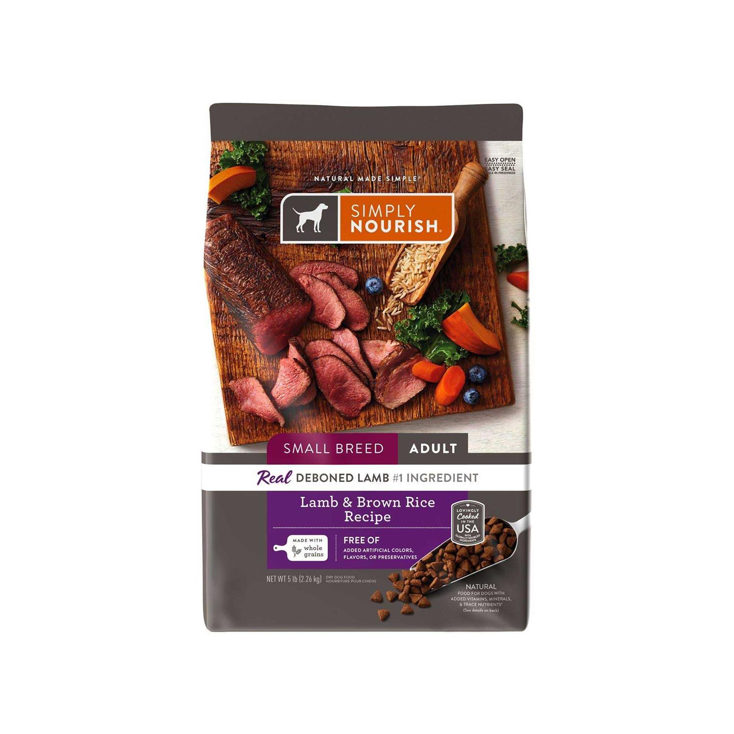 Simply Nourish Original Small Breed Adult Dry Dog Food - Pet Supplies online store