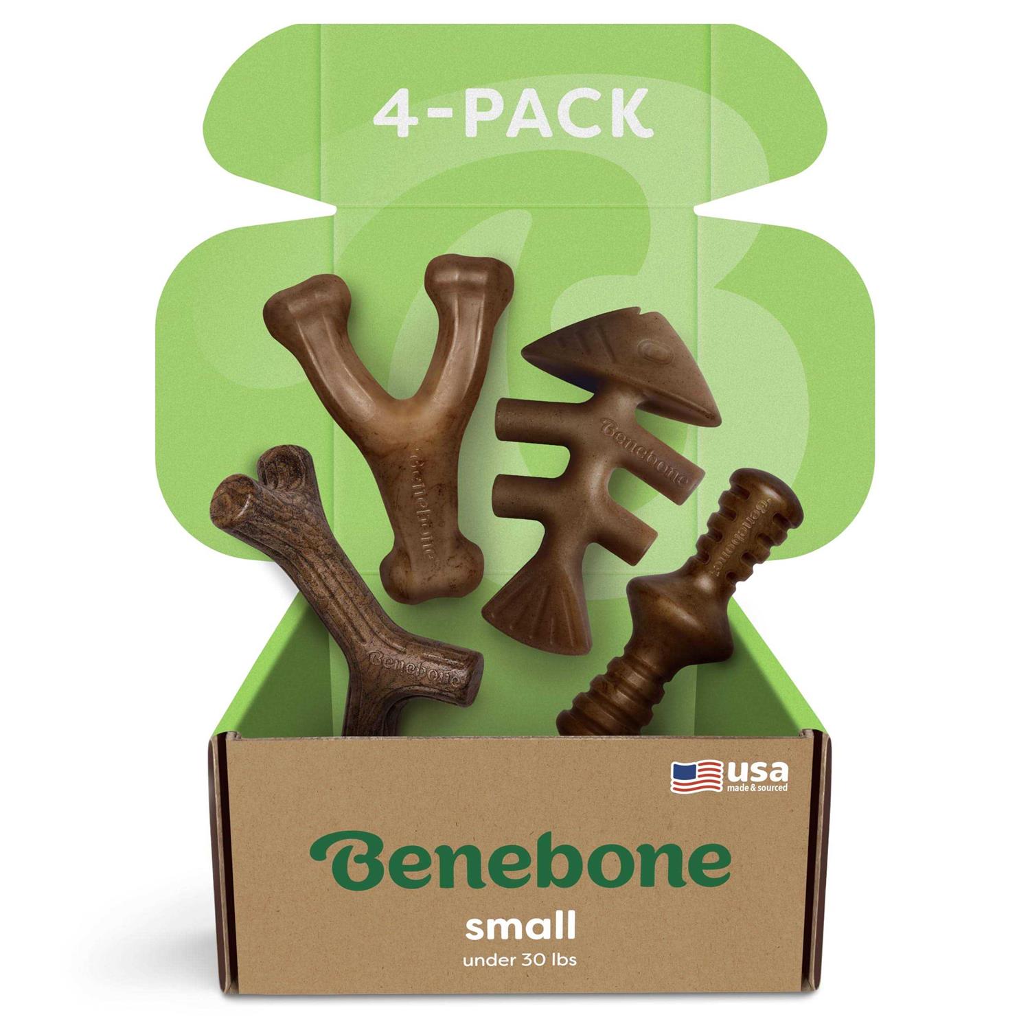 Benebone Dog Chew Toy Holiday 4 Pack - Pet Supplies online store