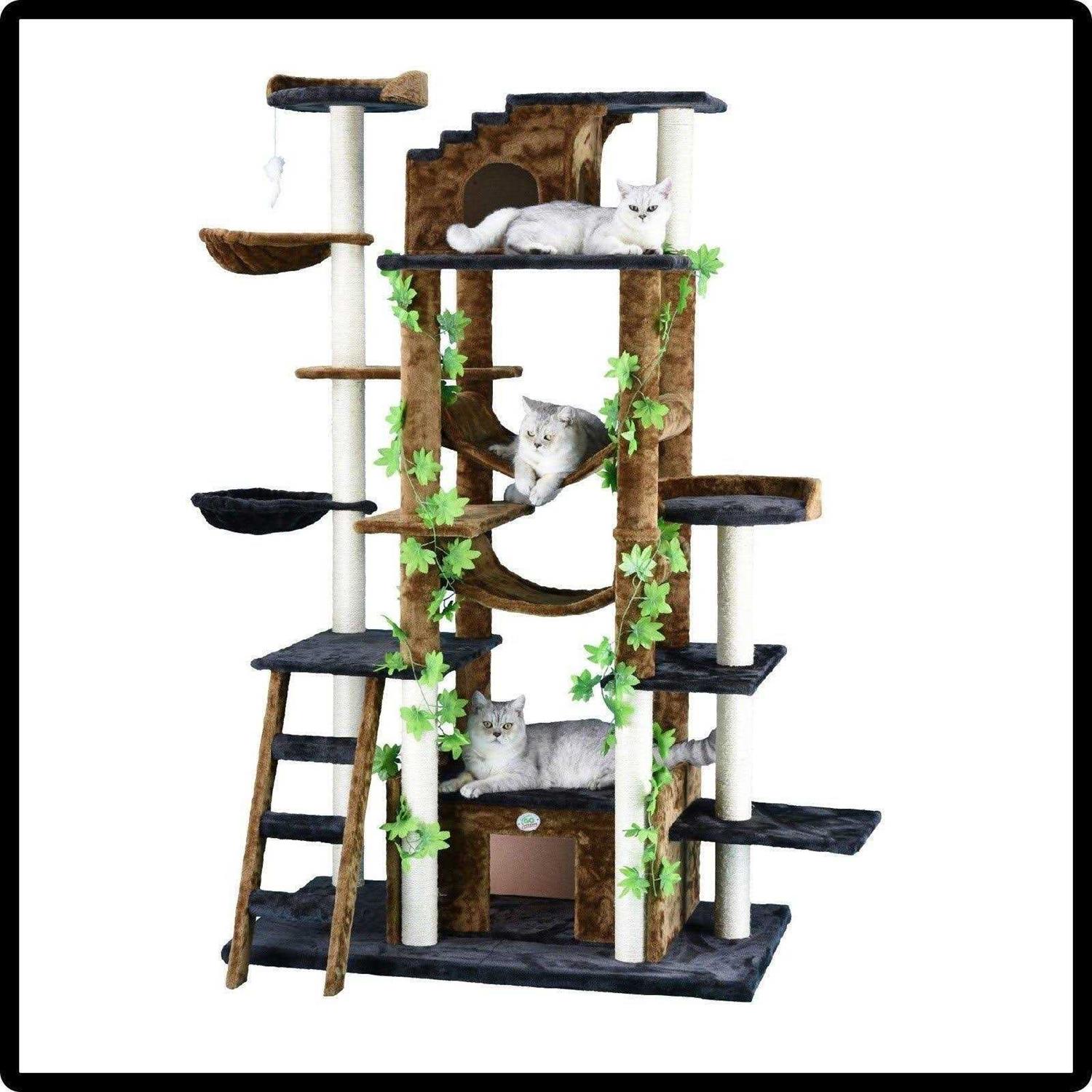 Go Pet Club 77-inch Cat Tree - Pet Supplies online store