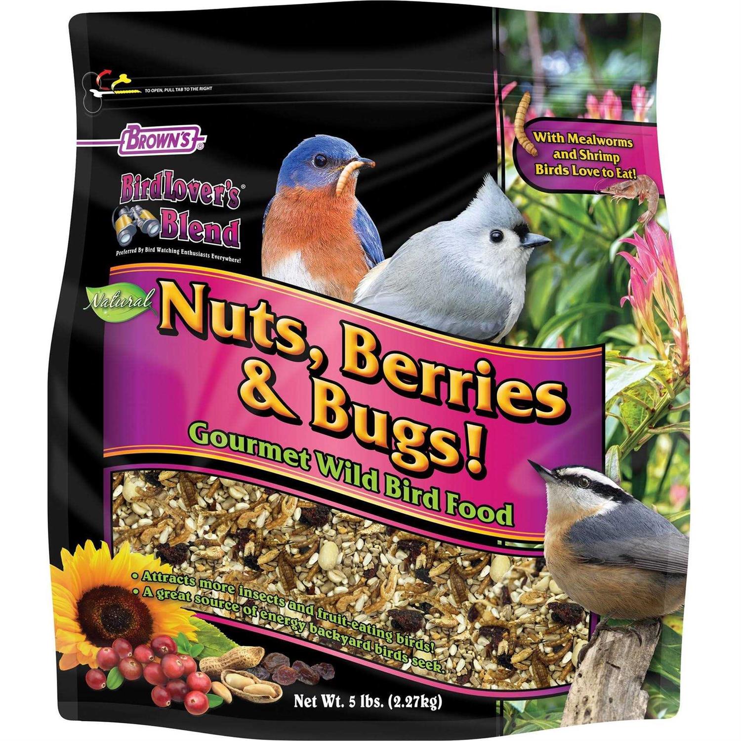 Brown's Bird Lover&s Blend Nuts - Pet Supplies online store