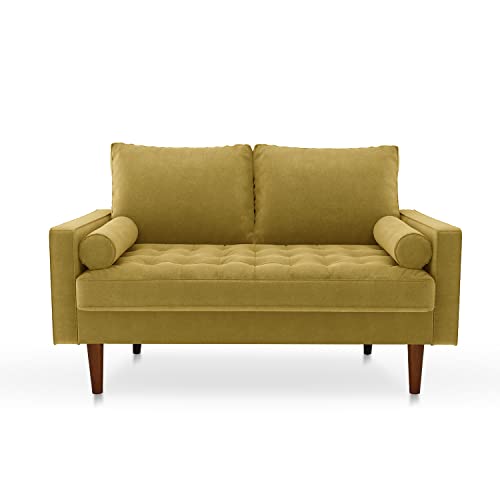 Couches for Living Room 58'' Small Couch for Small Spaces Loveseat Small Couch for Bedroom Comfy Sofas for Living Room,Office,and Apartment,Teal Blue