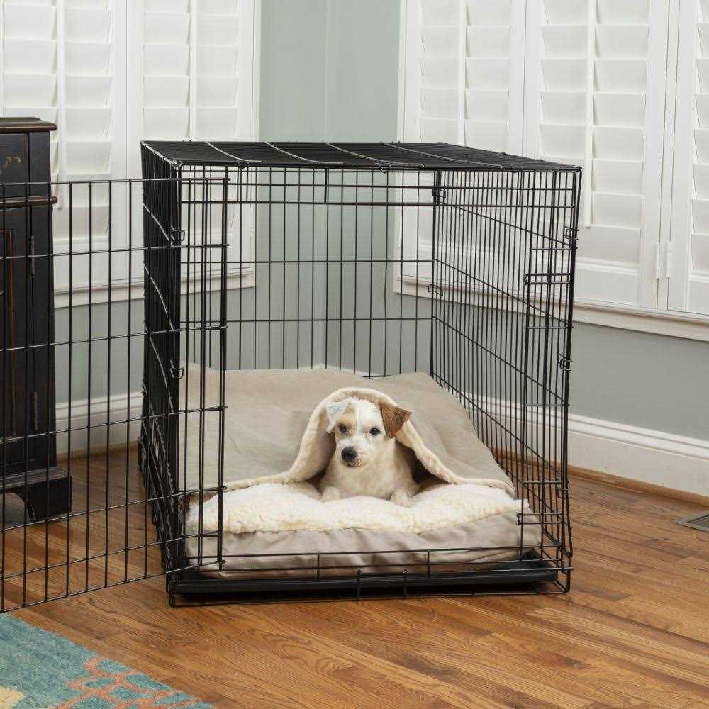 Snoozer Luxury Cozy Cave Crate Pet Bed with Microsuede - Pet Supplies online store