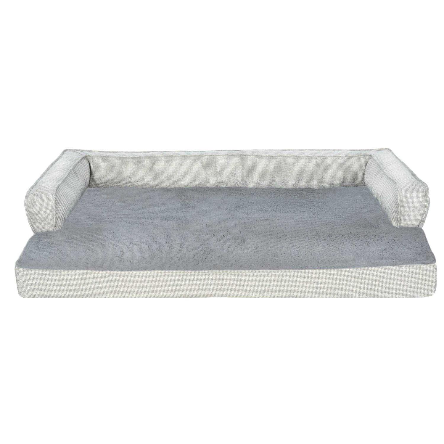 Furhaven Pet Products Plush & Decor Check Comfy Couch Orthopedic Pet Bed for Dogs & Cats - Pet Supplies online store