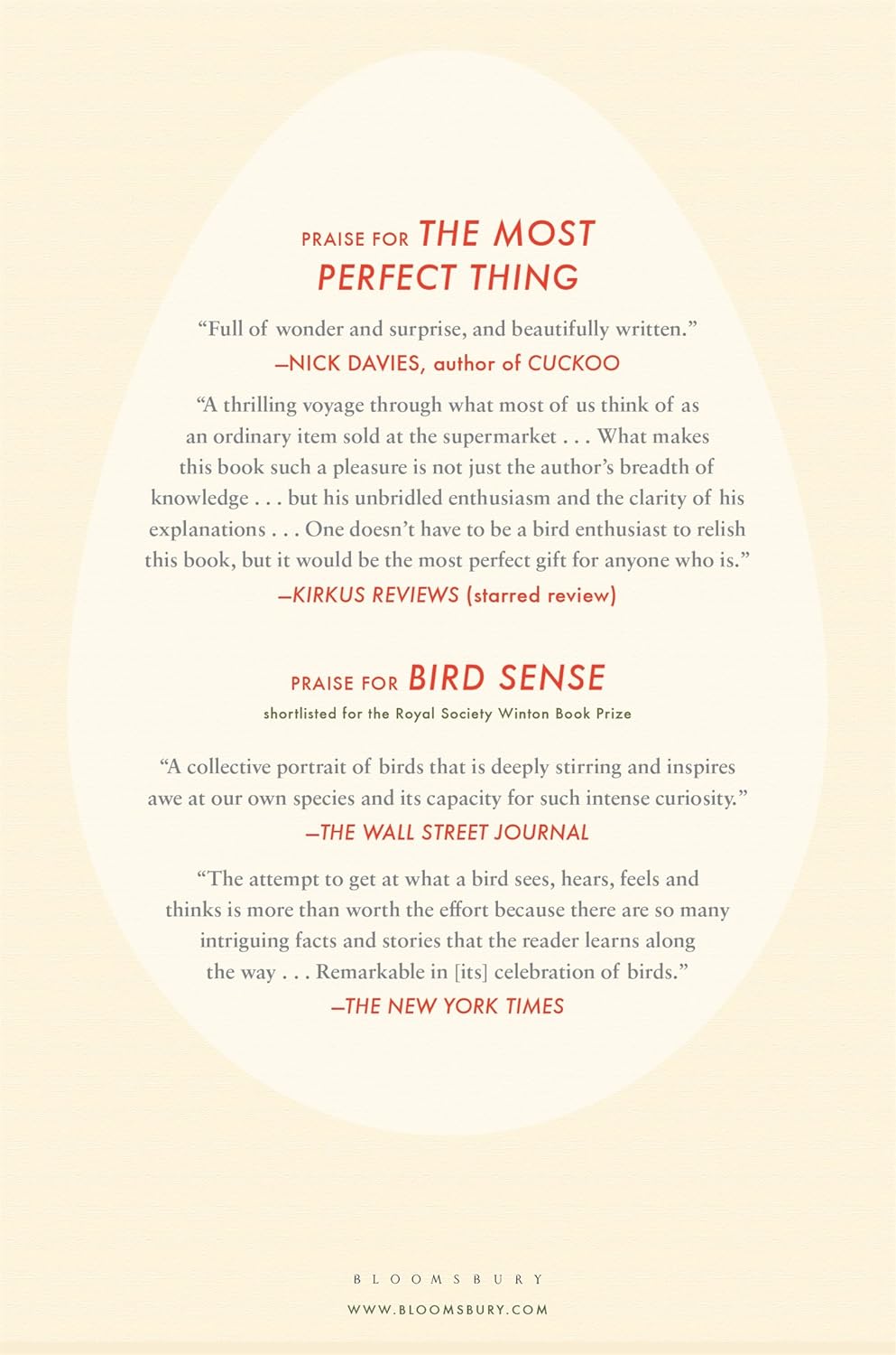 The Most Perfect Thing: Inside (and Outside) a Bird’s Egg