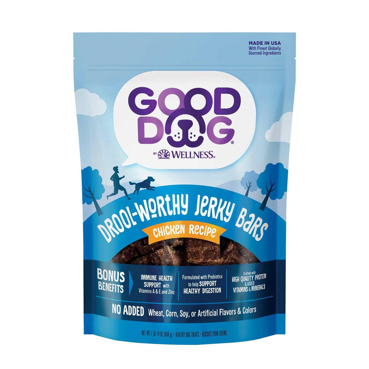 Good Dog by Wellness Chicken Jerky Bars - Pet Supplies online store