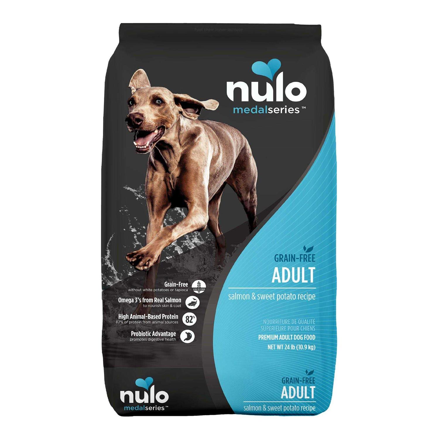 Nulo MedalSeries Adult Grain Free Salmon & Sweet Potato Dry Dog Food - Pet Supplies online store