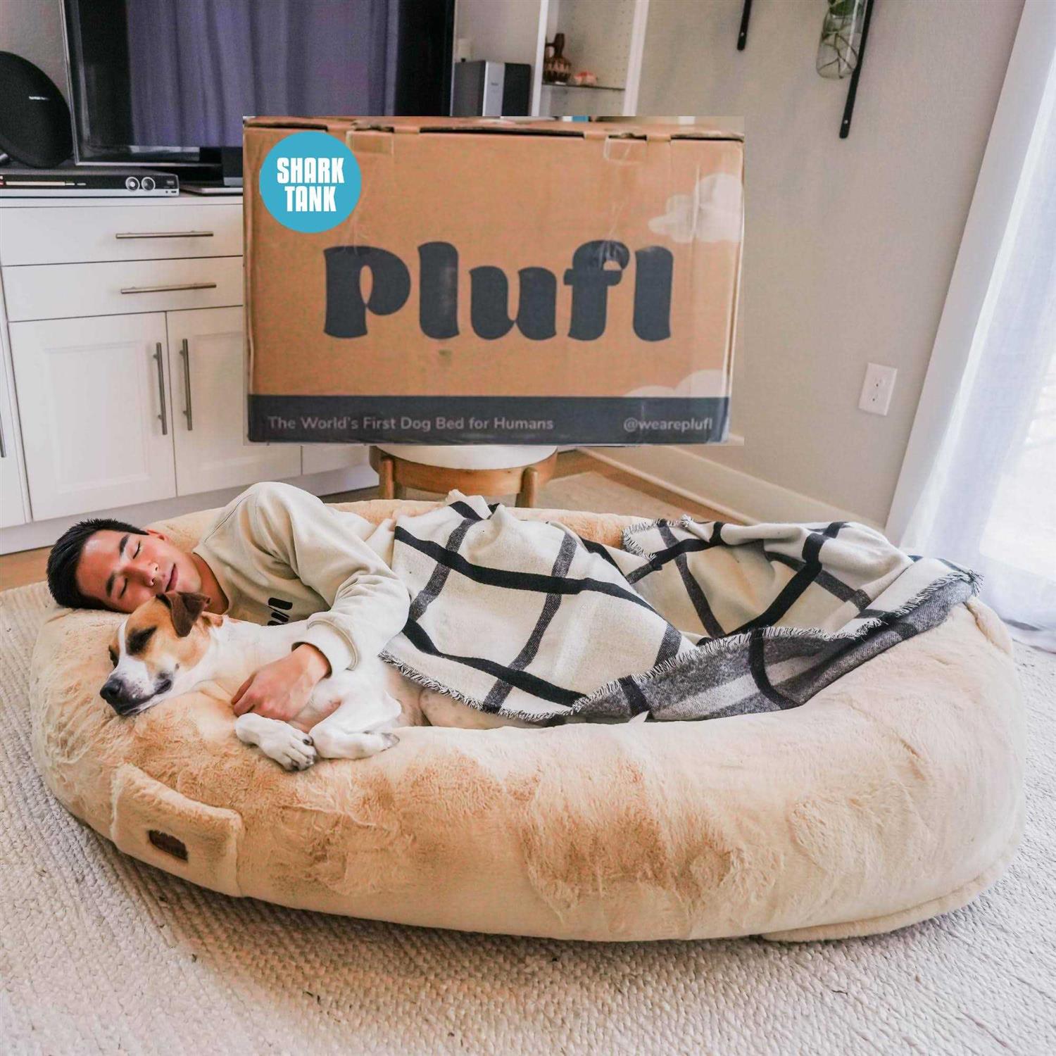 Plufl The Original Human Dog Bed Giant Dog Beds for Humans - Pet Supplies online store