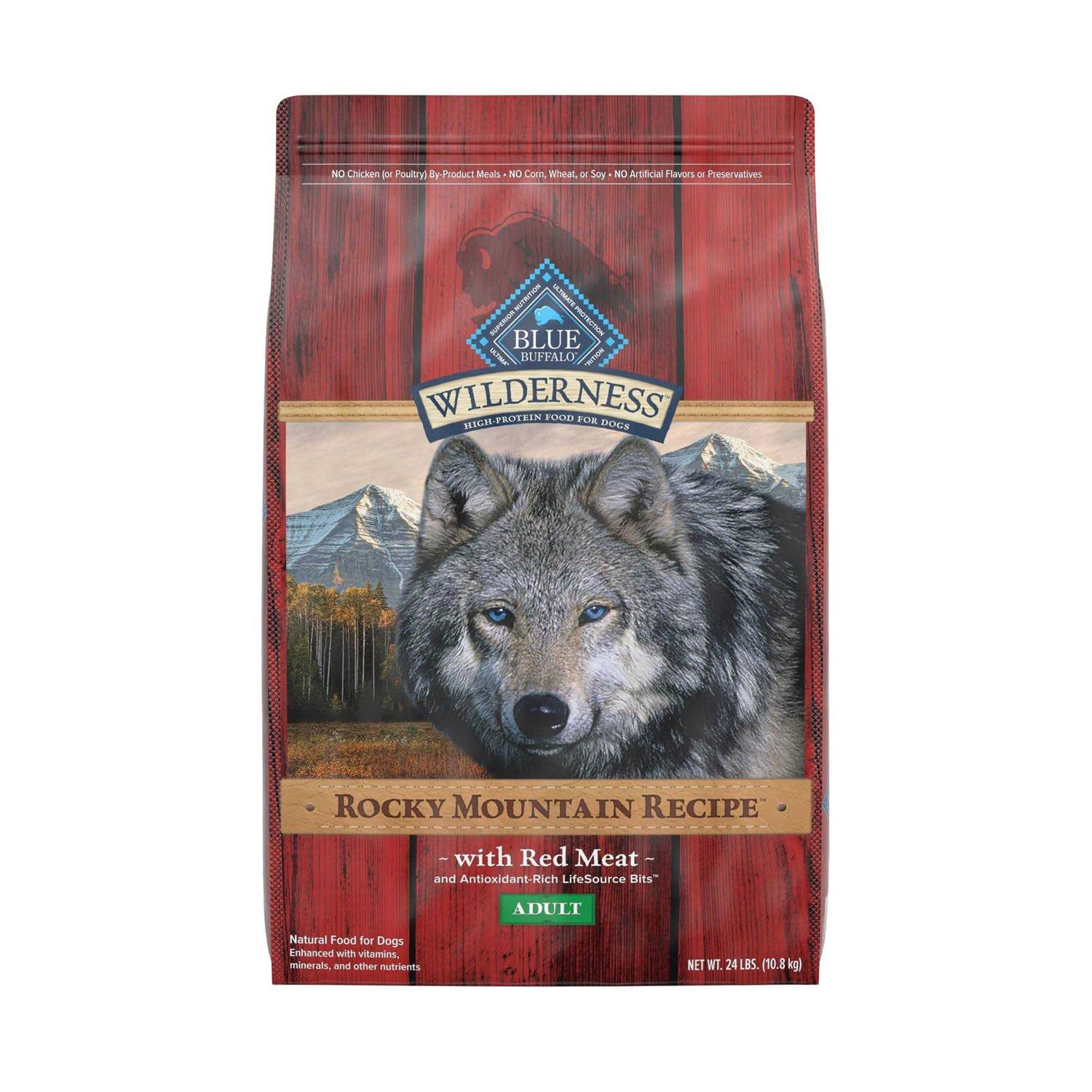 Blue Buffalo Wilderness Rocky Mountain Recipe Dog Food - Pet Supplies online store