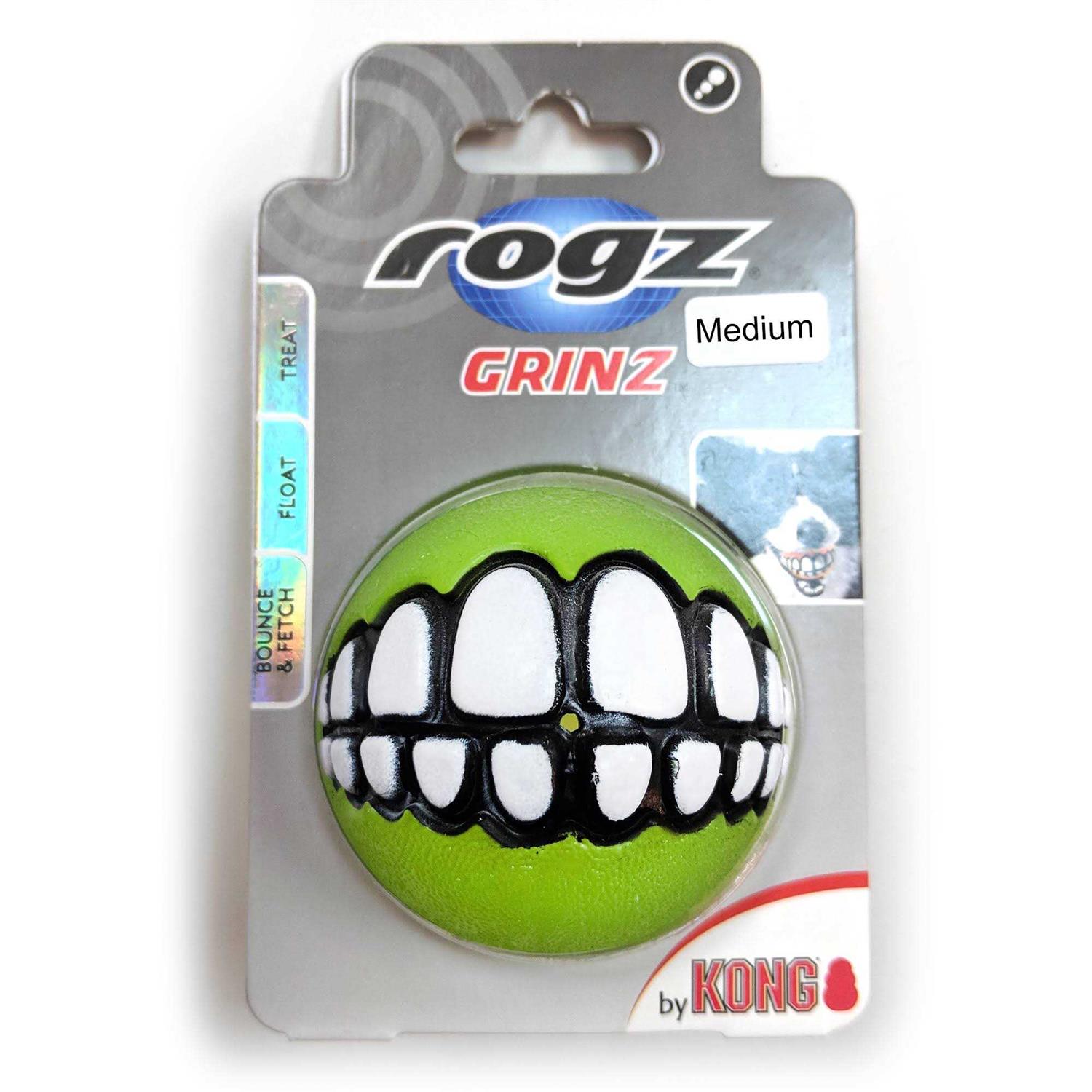 Rogz Grinz Ball Dog Toy - Pet Supplies online store