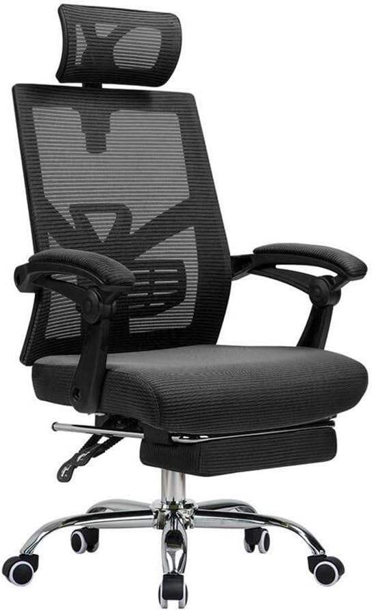Executive Recline Swivel Chair High-Back, Office Head Support Height Adjustable Racing Sport Mesh Ergonomic Computer Desk Chair Padded Office Chair
