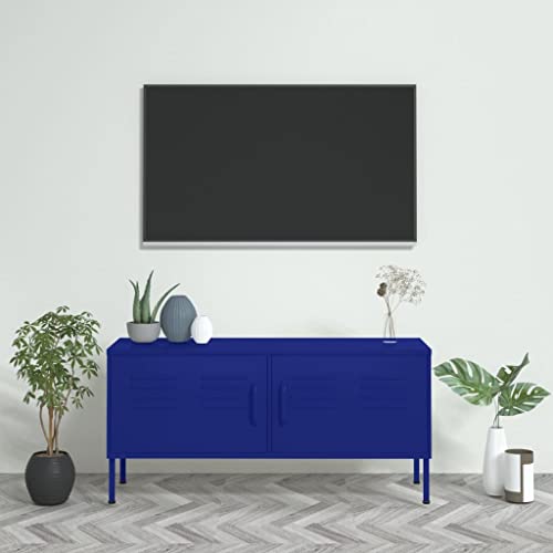TV Stand Navy Blue 41.3