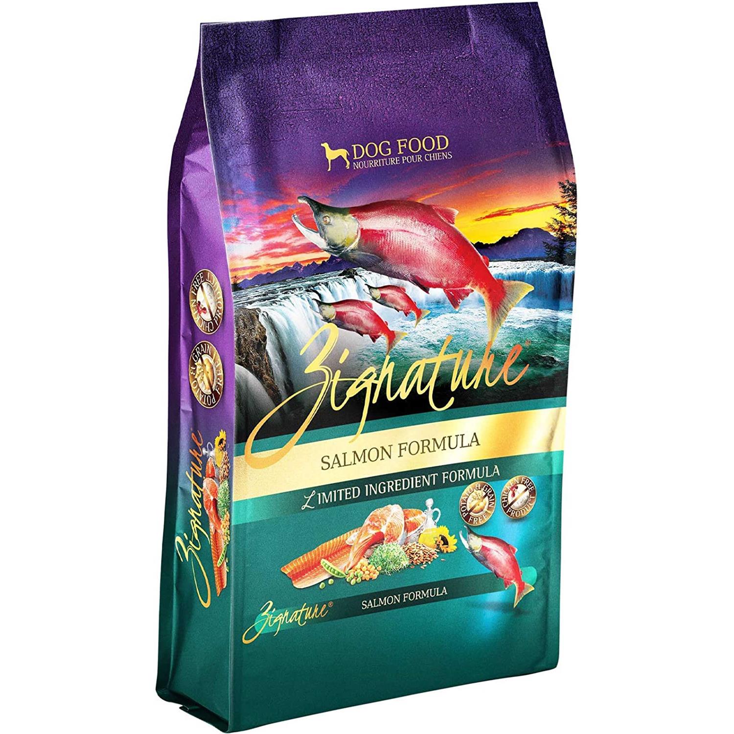 Zignature Limited Ingredient Salmon Formula Dry Dog Food - Pet Supplies online store