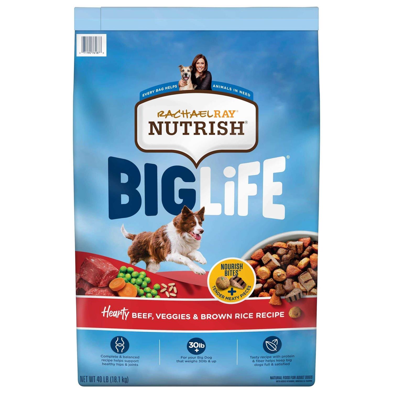 Rachael Ray Nutrish Big Life Dry Dog Food - Pet Supplies online store