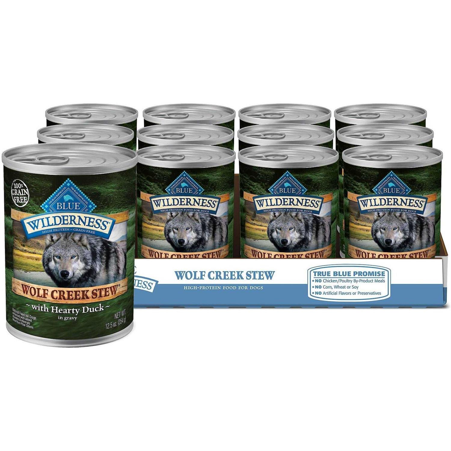 Blue Buffalo Wilderness Wolf Creek Stew Dog Food - Pet Supplies online store