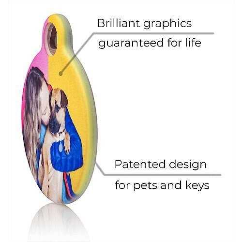 Dog Tag Art Wave Personalized Dog & Cat ID Tag - Pet Supplies online store